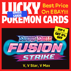 FUSION STRIKE - V, VMAX, VSTAR & TG - CHOOSE YOUR OWN - POKEMON TCG - MULTIBUY✅ - Image 1