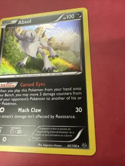 Absol - Pokemon TCG - 40/108 - Roaring Skies - Holo - - Image 3