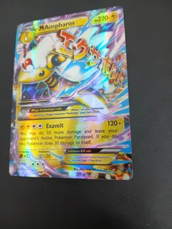Pokemon TCG Ampharos EX Mega Ampharos 28/98 Ancient Origins - Image 5