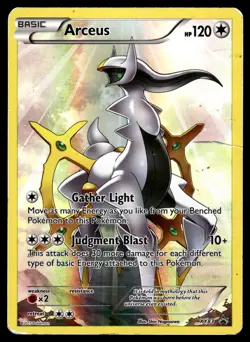 2015 Pokemon XY BSP XY83 Arceus LP - Image 1