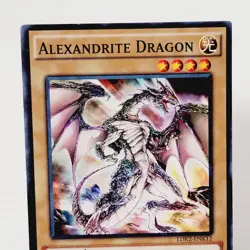 Alexandrite Dragon - 1st Edition - Yugioh Light Monster - Vintage - Image 1