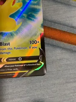 C1146 POKEMON TCG PIKACHU V NM CARD HOLO #SWSH198 SWORD SHIELD PROMO - Image 5