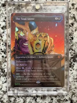 The Soul Stone (Borderless) Marvel's Spider-Man Foil - Image 1