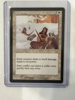 Wave of Reckoning Mercadian Masques Regular Magic the Gathering MTG NM - Image 1