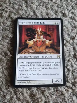 MTG Eight-and-a-Half-Tails Champions of Kamigawa Regular, See Desc - Image 1