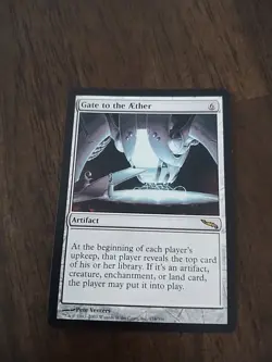 MTG Gate to the Aether Mirrodin Regular, See Desc - Image 1
