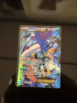 Pokemon TCG Team Aqua's Kyogre EX Double Crisis 6/34 LP Condition - Image 1
