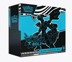 Presale Order- Pokemon TCG: Black Bolt Elite Trainer Box ETB - New - Ships July- - Image 1