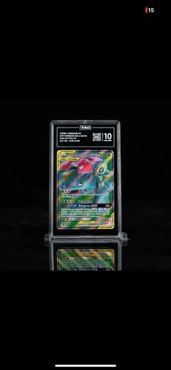 Pokemon TCG Celebi & Venusaur GX Holo Ultra Rare TEAM UP 159/181 TAG 10 - Image 4