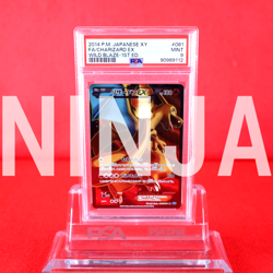 *PSA9* Pokemon Card Charizard EX 081/080 SR 1st ED Holo Rare XY2 Japanese #4682 - Image 1