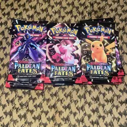 Paldean Fates 24 Booster Packs Lot Pokemon - Image 1