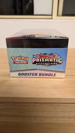 Pokemon Scarlet & Violet Prismatic Evolutions Booster Bundle Display - SEALED - Image 2