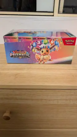 Pokemon Scarlet & Violet Prismatic Evolutions Booster Bundle Display - SEALED - Image 3