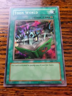PL Yugioh Toon World Super Rare #MRL-076 - Image 1