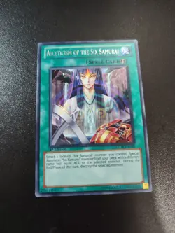 Yugioh ASCETICISM OF THE SIX SAMURAI - STOR-EN050 - RARE Mixed Editions - Image 1