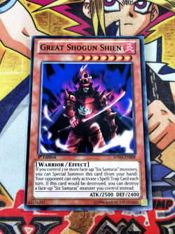 Great Shogun Shien sdwa-en009 1st Edition (NM) Common Yu-Gi-Oh! - Image 1