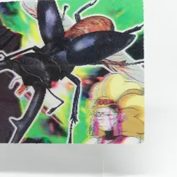 11 Tarandyus glossy stag The King of Beetle Mushiking NAGATANIEN 3D plate CARD - Image 5