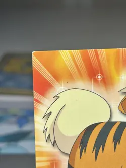 Topps Pokemon TV animation Edition card #58 Growlithe RED Logo - Image 2