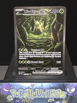 Pokemon Card Wo-Chien ex 257/193 Paldea Evolved Special Illustration NM - Image 1