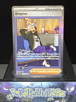 Pokemon Card Drayton 172/131 Prismatic Evolutions Special Illustration Rare NM - Image 1