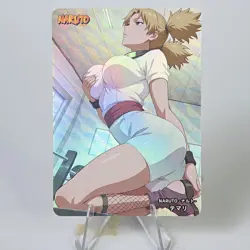 9×Naruto Sakura Haruno Hinata Hyuga Tsunade Doujin Card Custom DIY Textured - Image 3