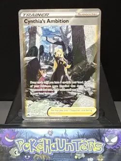 Pokemon Card Cynthia's Ambition GG60/GG70 Crown Zenith Near Mint - Image 1