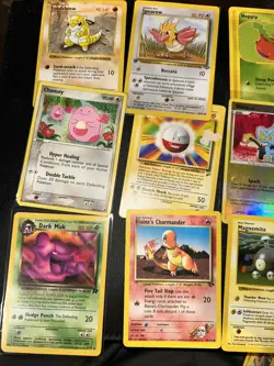 Pokemon TCG Card Lot WOTC Era Holos Reverse Holo Expedition Charmander Rares HP - Image 5
