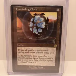 Unwinding Clock (Retro Frame) - The Brothers' War: Retro Frame Artifacts MTG NM - Image 1
