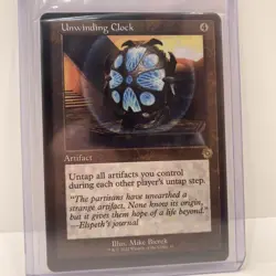 Unwinding Clock (Retro Frame) - The Brothers' War: Retro Frame Artifacts MTG NM - Image 2
