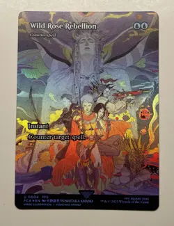 MTG Wild Rose Rebellion - Counterspell Final Fantasy: Through the Ages Foil - Image 1