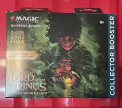 Magic the Gathering: The Lord of the Rings Collector Omega Booster SEALED MTG - Image 1
