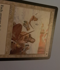 Wave of Reckoning LP/MP Mercadian Masques MTG Magic the Gathering - Image 3