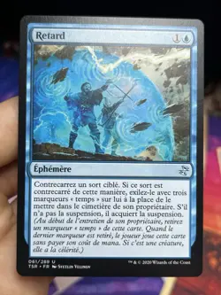 FRENCH 🚫 Delay / Retard 🚫 NM 🚫 Time Spiral Remastered 🚫 Mtg (1850) - Image 1