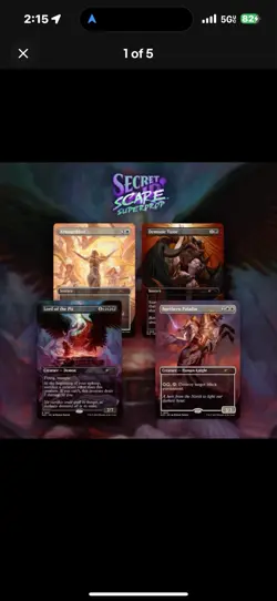 MTG Secret Lair PRESALE Artist Series FOIL - KIERAN YANNER (Demonic Tutor) - Image 1