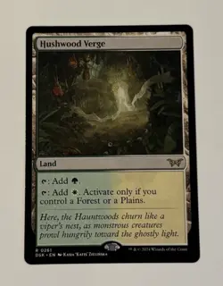 MTG Hushwood Verge - Duskmourn: House of Horror LP - Image 1