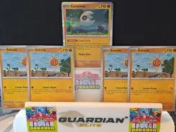1x Lunatone 074/132 - 4x Solrock 075/132 Mega Evolution Playset Pokemon TCG NM - Image 1