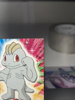 Machop #66 - 1999 Topps Pokemon TV Animation Edition Series 1 Red Label - LP - Image 3