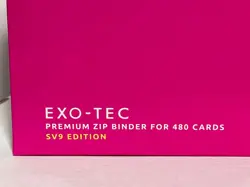 Vault X Pokemon SV9 FIRST EDITION - 12 Pocket - 480 Cards - Zip Binder SV9 - Image 3