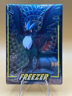 1999 Pokemon Meiji Promo Embossed Freezer Articuno Japanese Near Mint - Image 1