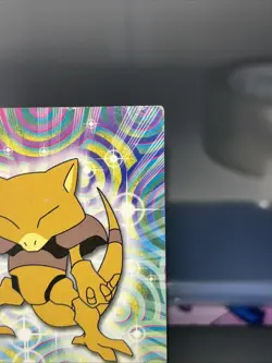 #63 Abra Topps Pokemon Non Holo Red Label Tv Animated Series - Image 3