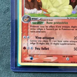 CARTE POKEMON FEUNARD 22/101 HOLO LEGENDES OUBLIEES BLOC EX FR - Image 5