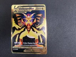 NEW Pokemon 10000point Metal Cards TCG Ultra Necrozma Golden Pokemon Gifts. - Image 1