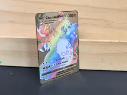 Charizard VMAX Rainbow Gold Metal Pokemon Card Collectible/Gift/Display. - Image 5