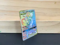 Mewtwo & Mew GX Rainbow Gold Metal Pokemon Card Collectible Gift/Display - Image 4