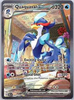 Quaquaval ex 260/193 SV02: Paldea Evolved - Pokemon Card - NM - Image 1
