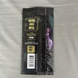 2018 SDCC Exclusive Hasbro Transformers Trading Card Game Packs Rare TCG Foil - Image 2