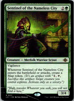 Magic the Gathering HP Sentinel of the Nameless City Lost Caverns of Ixalan MTG - Image 1