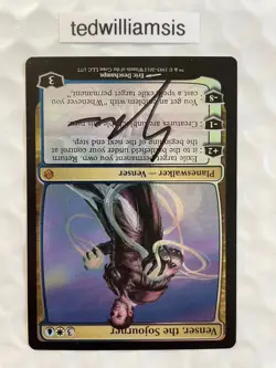 Venser, the Sojourner Duel Decks: Venser vs. Koth Foil Signed by Eric Deschamps - Image 5