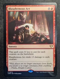 Blasphemous Act - Commander Masters (MTG) - Image 1