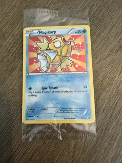 6 Pokemon TCG Magikarp XY143 Black Star Promo Sealed - Image 3